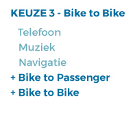Bike2Bike communicatie