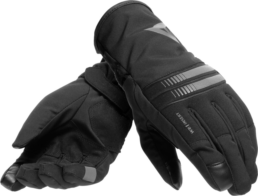 Dainese Plaza 3 D-Dry Lady Gloves Anthracite 604 - Voordeelhelmen.nl