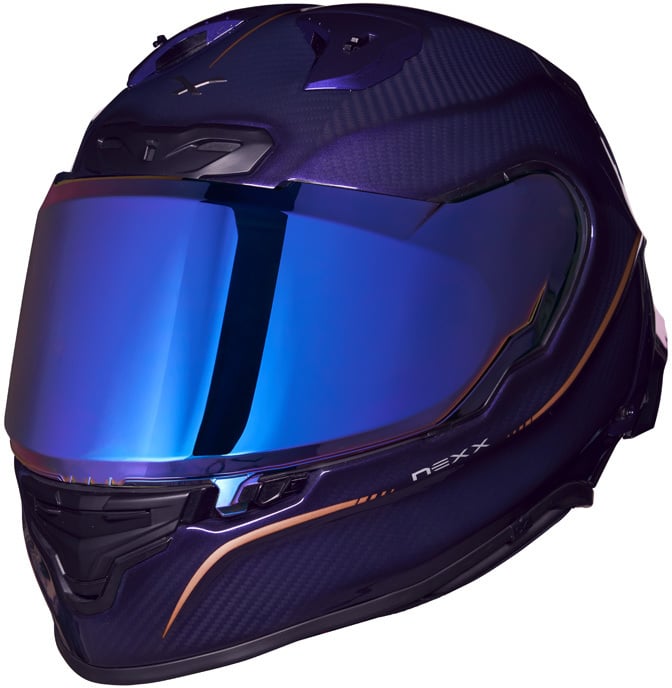 NEXX X.R3R Hagibis Purple - Voordeelhelmen.nl