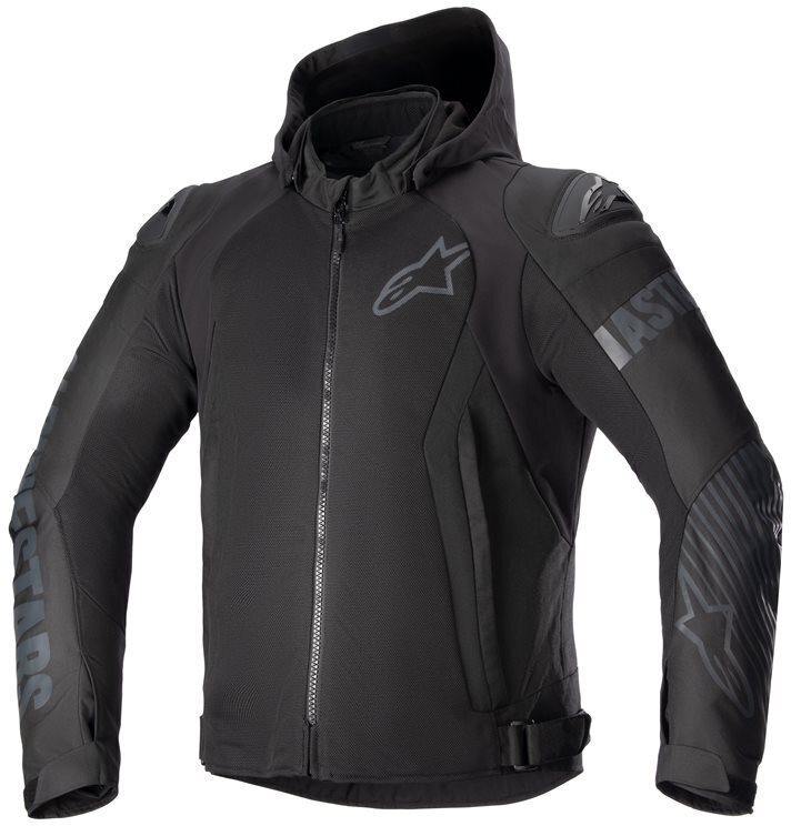 Alpinestars Zaca Air Jacket Black Black 1100 - Voordeelhelmen.nl