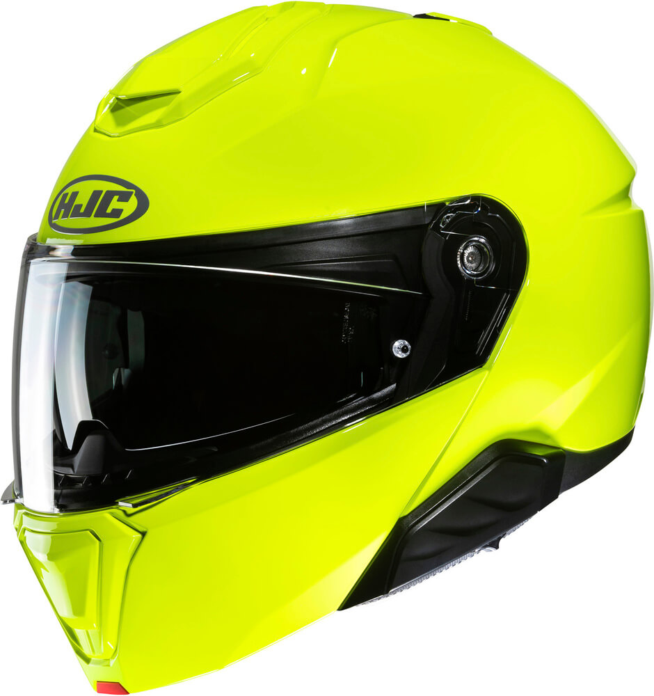 HJC i91 Fluorescent yellow - Voordeelhelmen.nl