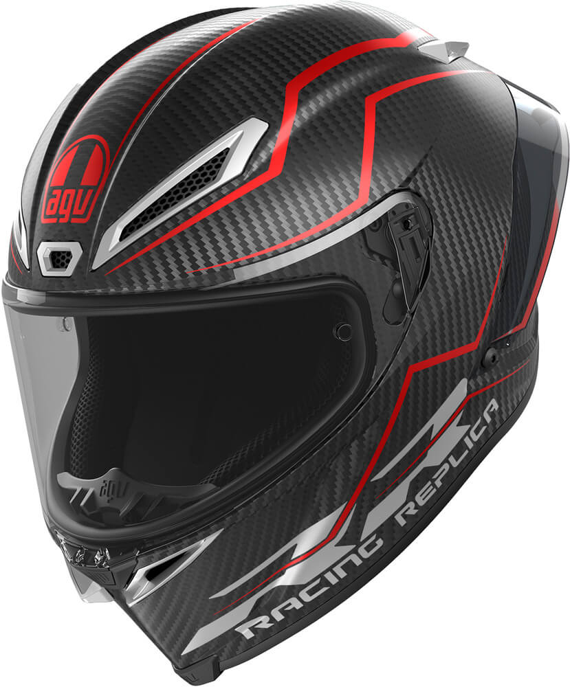 AGV Pista GP RR Performante Carbon/Red 017 - Voordeelhelmen.nl