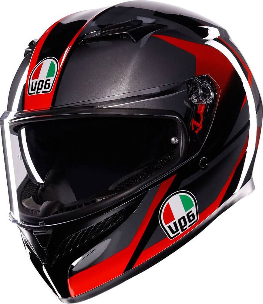 AGV K3 2023 Striga Black/Grey/Red 018 - Voordeelhelmen.nl AGV K3 2023 Striga Black/Grey/Red 018 - Voordeelhelmen.nl