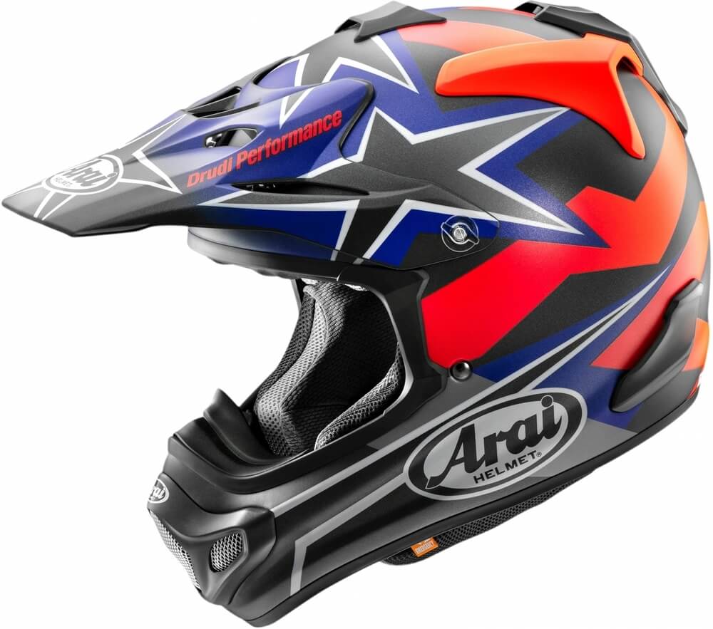 Arai MX-V EVO Stars & Stripes Dark - Voordeelhelmen.nl
