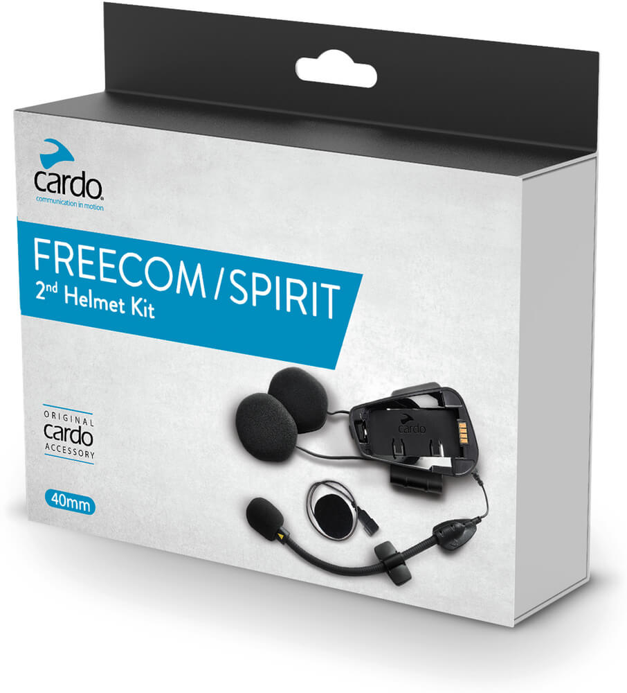 Cardo Freecom X/Spirit 2e helm HD kit - Voordeelhelmen.nl