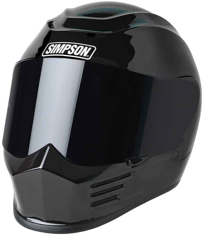 Simpson Speed Black Metal 06 - Voordeelhelmen.nl
