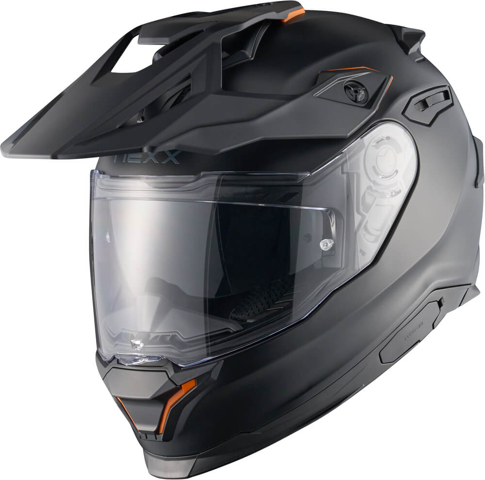NEXX Y.TRAVL Plain Matt Black - Voordeelhelmen.nl