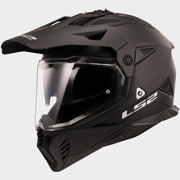 LS2 PIONEER II マットブラック フルフェイスヘルメット XL LS2 MX702 Pioneer II Matt Black - Voordeelhelmen.nl