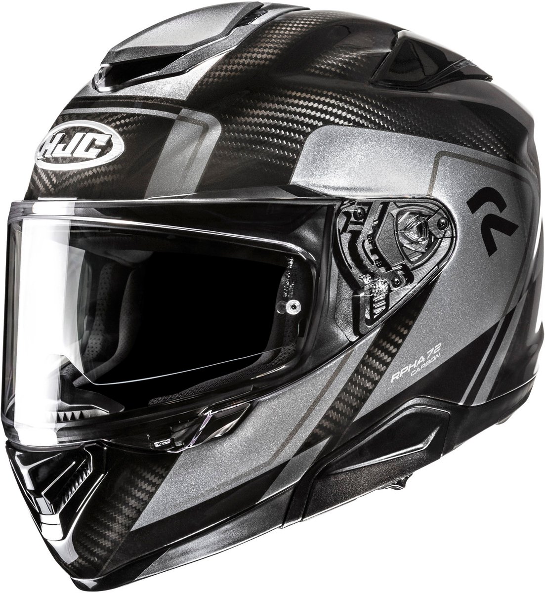 YA−MAN HRF-11B HJC RPHA-72 Carbon Fynex Black/Grey 180 - Voordeelhelmen.nl