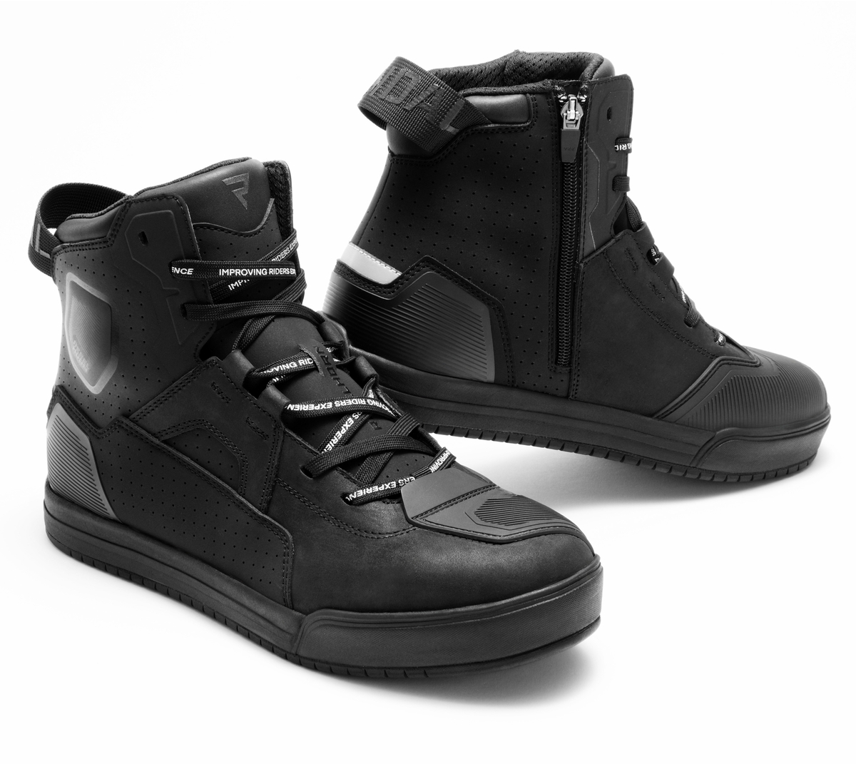 ●REBEL NATION Rebelhorn Vandal 2 Shoes Black - Voordeelhelmen.nl