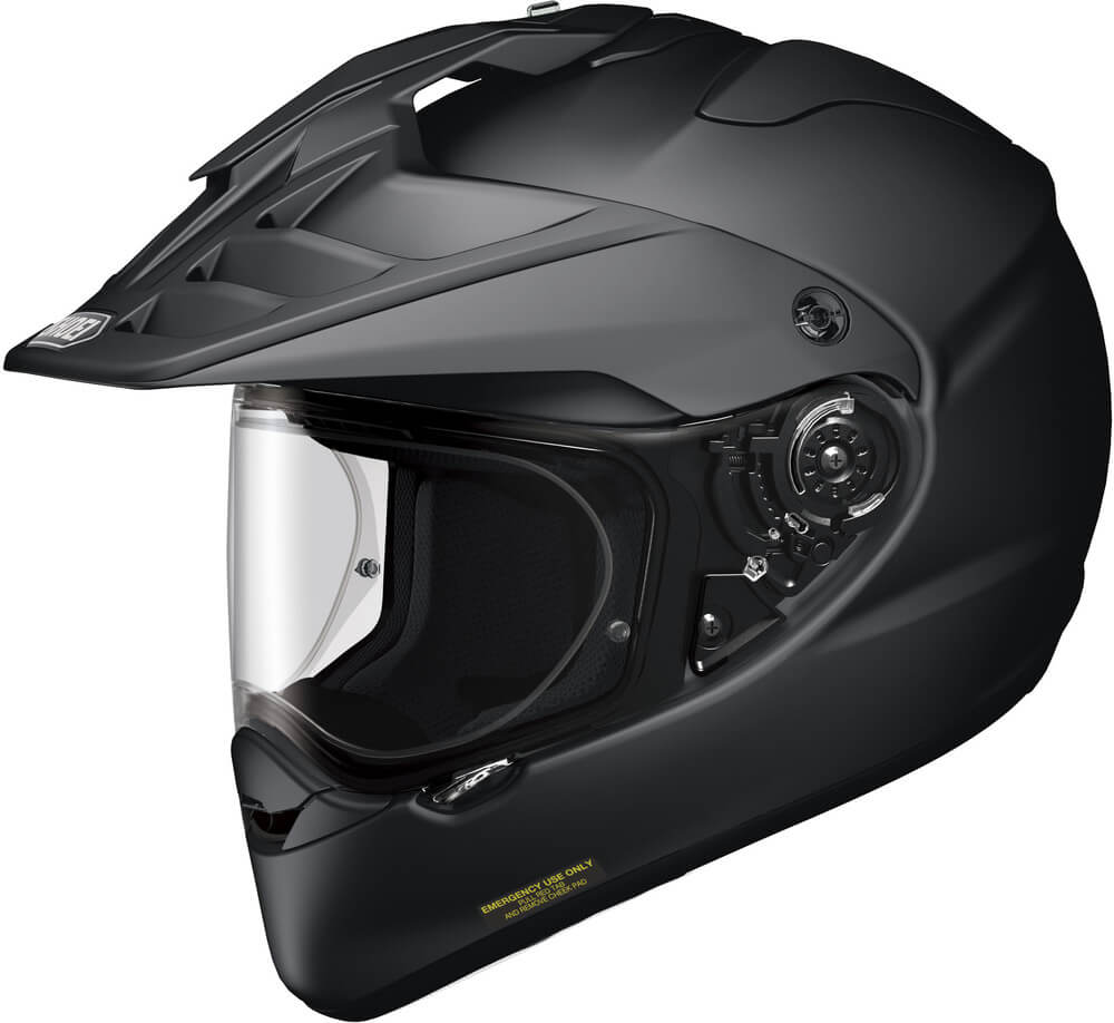SHOEI HORNET ADV マットブラック cardoインカム付き Shoei Hornet ADV Matt Black - Voordeelhelmen.nl