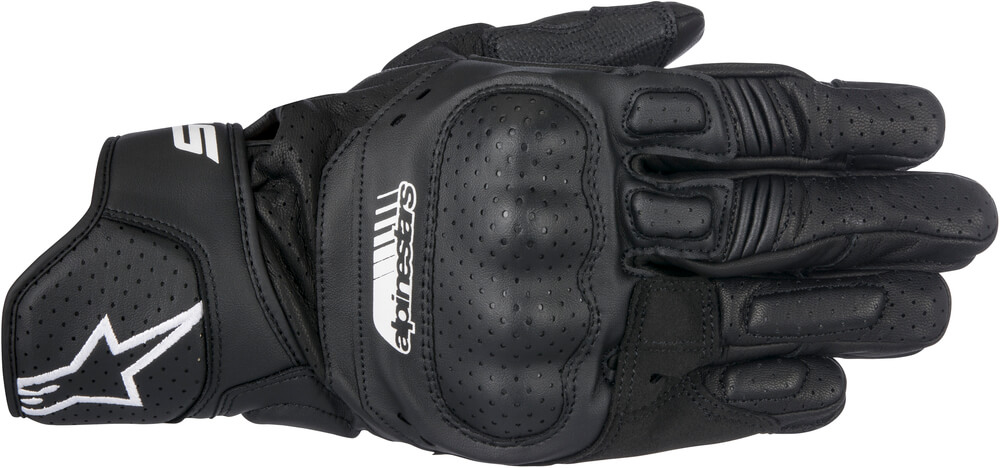 alpinestars SP-5 Leather Gloves L ブラック Alpinestars SP-5 Gloves Black 10 - Voordeelhelmen.nl