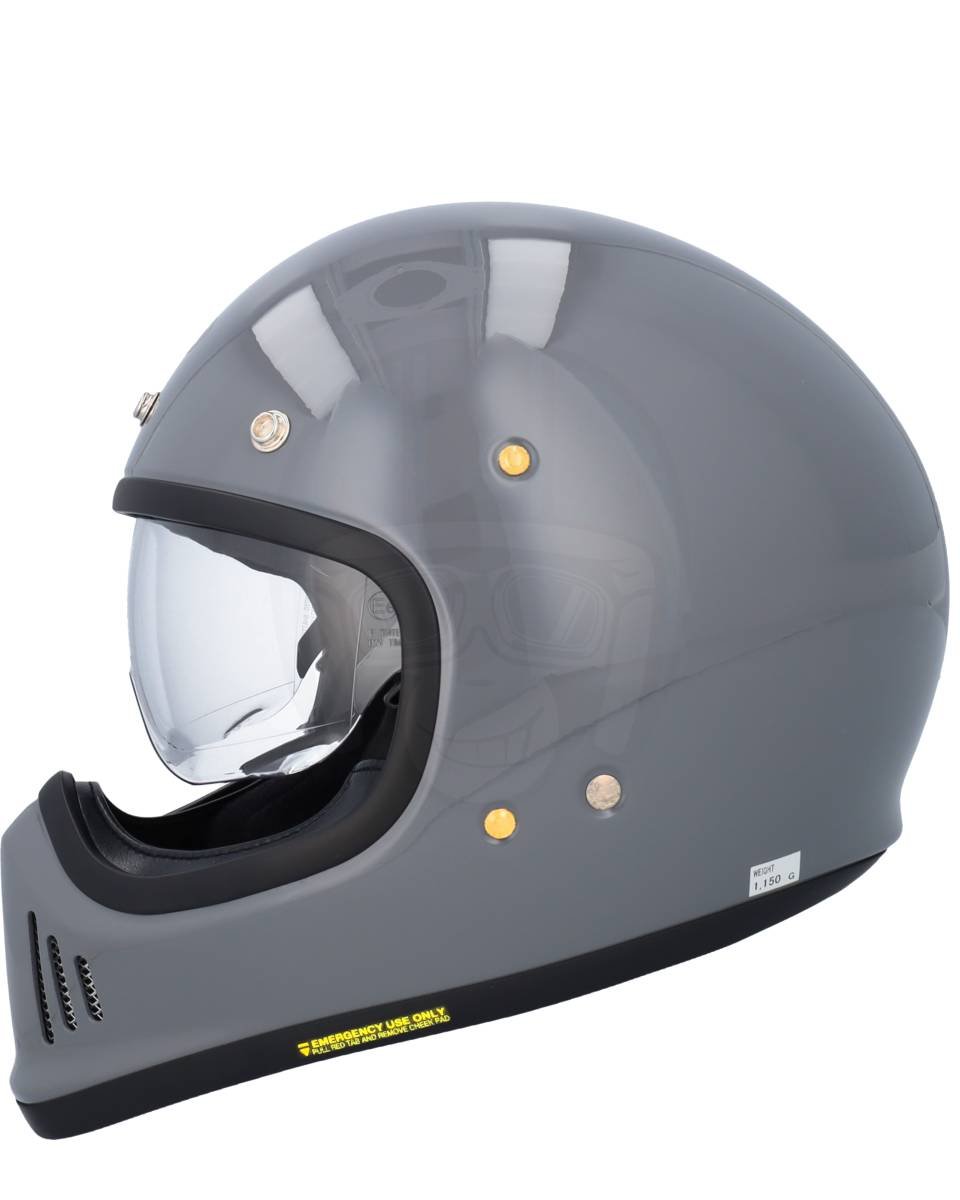 SHOEI EX-ZERO グレー　M Shoei EX-Zero Basalt Grey - Voordeelhelmen.nl