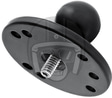 RAM 2.5" Round Base1" Ball & 1/4-20Thread