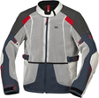 Jacket Light Gray/Blue/Red