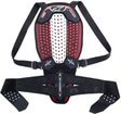 Alpinestars Nucleon Plasma Back Protector With Strap Black/White/Red 123
