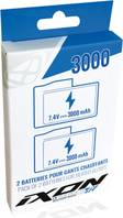 Ixon IT-Batt 3000 Ma Black 1001