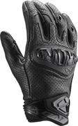 Ixon Mirage Leather Gloves Black/White/Red