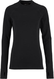 Craft Wool Comfort RN LS Women Warm T-Shirt Black