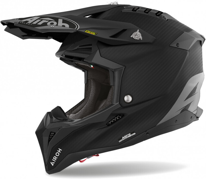 Crosshelm AIROH Aviator 3 Koolstofvezel