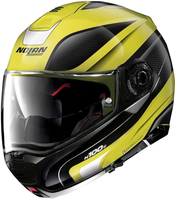 Nolan N100-5 Orbiter Led Yellow 072