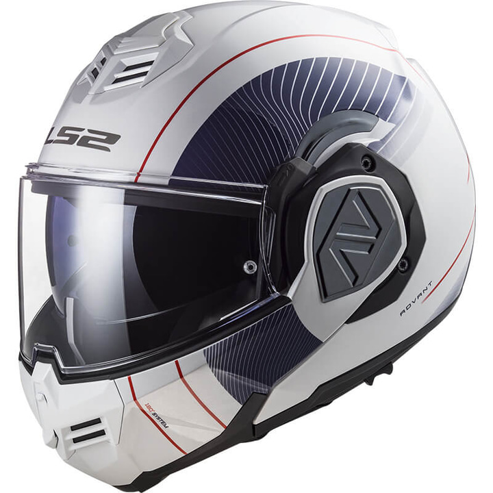 LS2 FF906 Advant Cooper White Blue 06