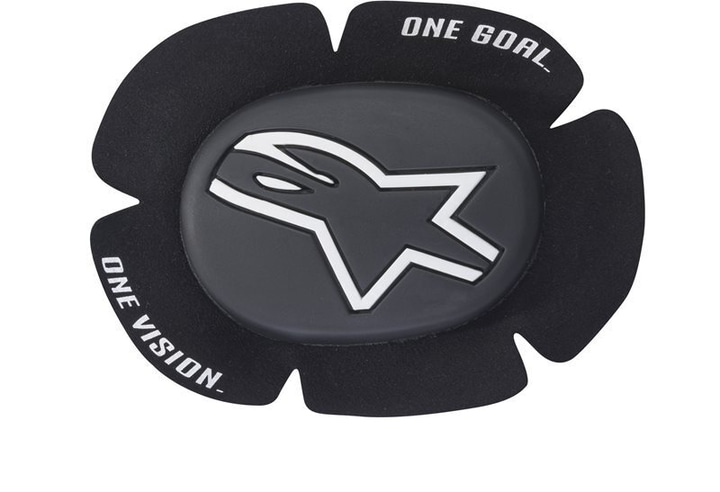 Alpinestars GP Sport Evo Knee Slider Black White 12