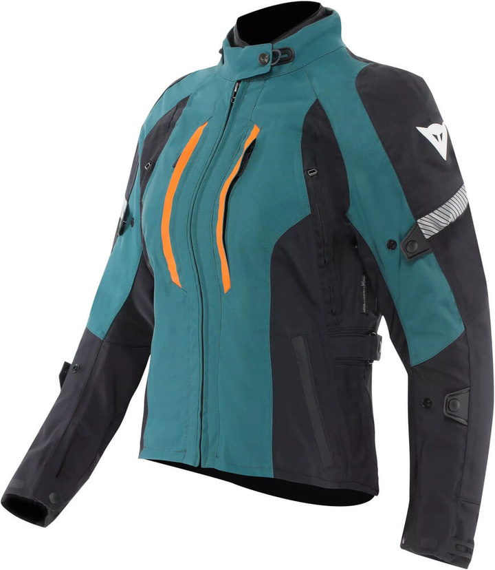 Dainese Mangen D-Dry Absøluteshell Pro Ladies Jacket Dark Sea/Black 76N