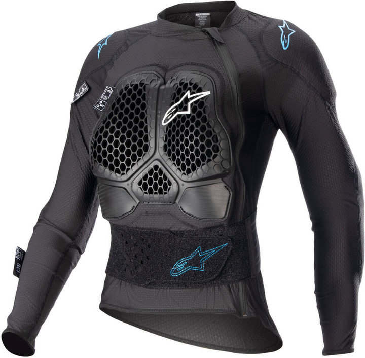 Alpinestars Stella Bionic Action V2 Protection Jacket Black/Cyan 1079