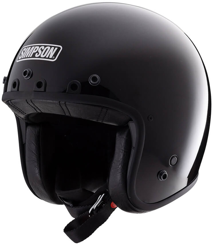 Simpson Chopper Solid Matt Black 06