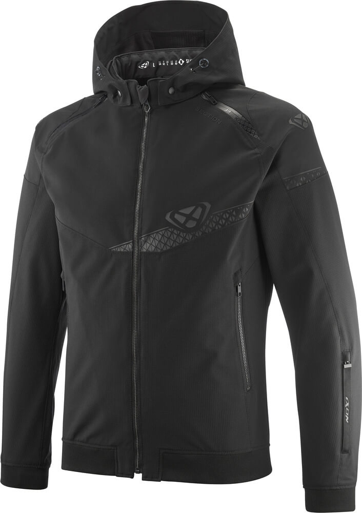 Ixon Section Jacket Black/Anthra/Bright Red 1154