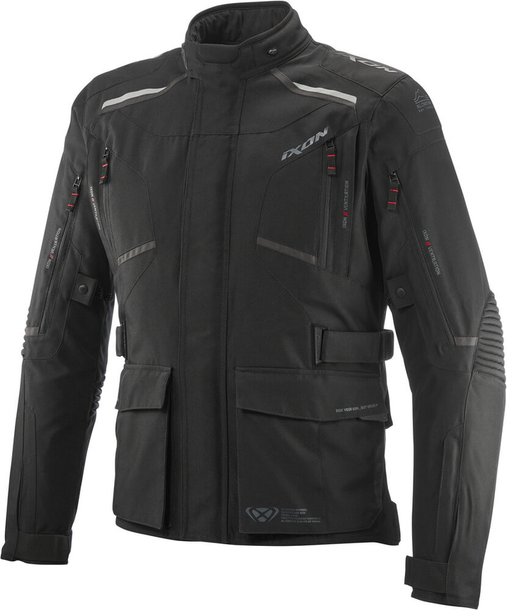 Ixon Midgard Parka Black/Grey/Bright Yellow 1086