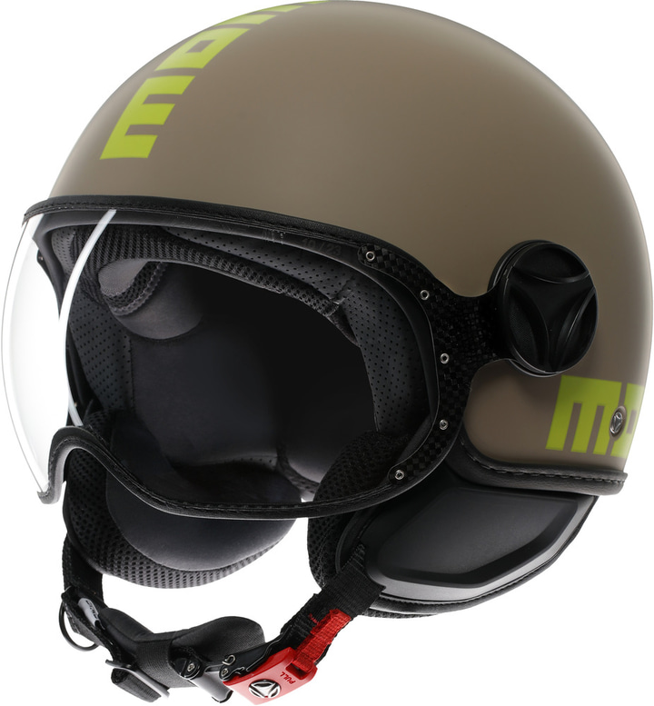 Momo FGTR Classic Mono Matt Sand/Lime 005