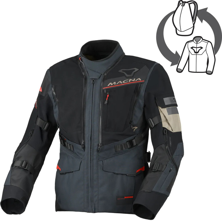 Macna Flexodus Black/Blue 158