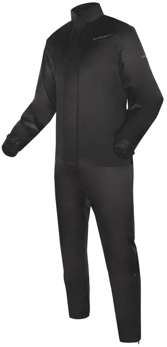 Rebelhorn Rain Two-Piece Waterproof Suit Black/Fluo Yellow