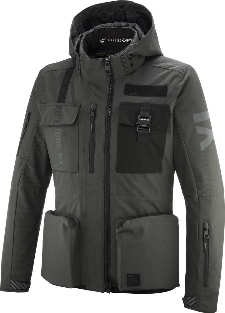 Ixon Darkrise Jacket Black/Anthracite