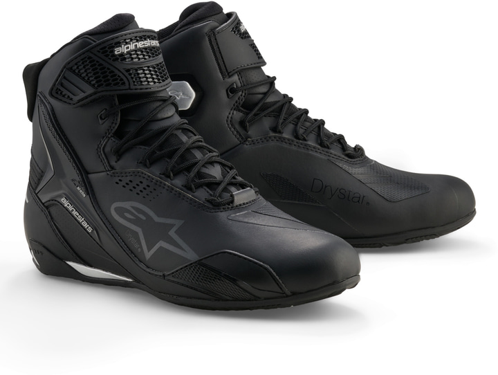 Alpinestars Stella Faster-4 Drystar Sneaker Black/Gray/Coral Fluo