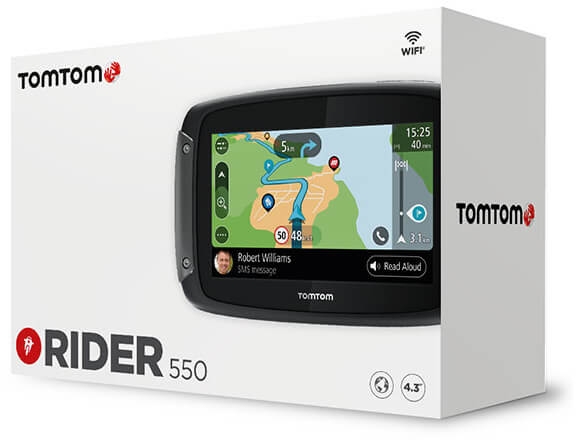 TomTom RIDER 550 World motornavigatie