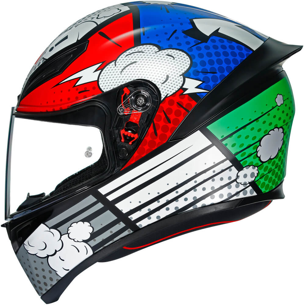 AGV K1 S Bang Matt Italy/Blue - Voordeelhelmen.nl