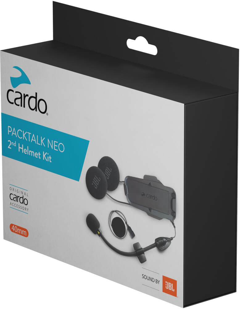 ヘルメット　イヤホン　cardo4+ JBL付き Cardo Packtalk Neo 2e helm JBL kit - Voordeelhelmen.nl
