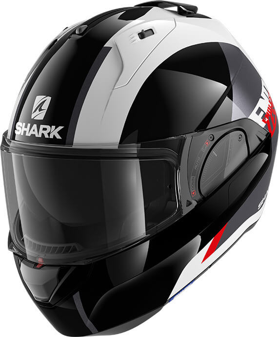Shark Evo ES Endless White/Black/Red WKR