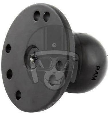 RAM Ball Base With 1/4"-20 Stst Stud