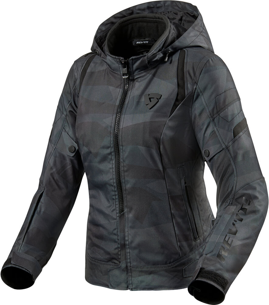 REV'IT Flare 2 Ladies Jacket Black Camo/Grey