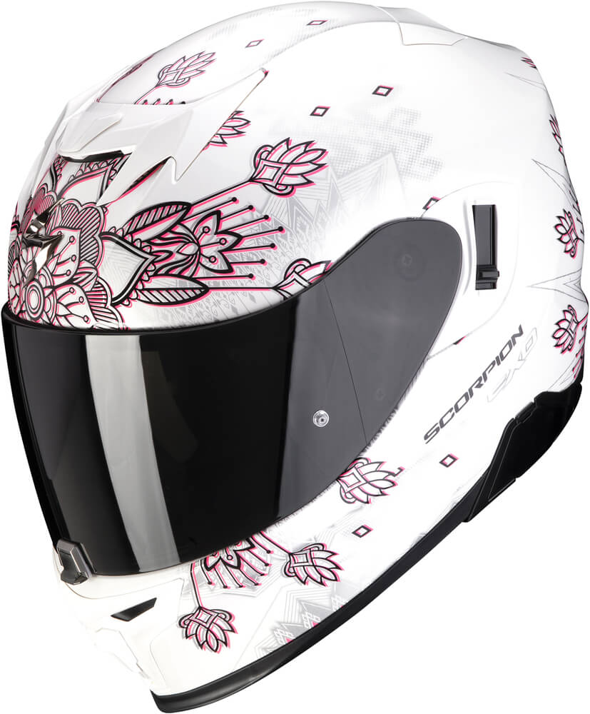 Scorpion EXO-520 AIR Tina Pearl White/Silver