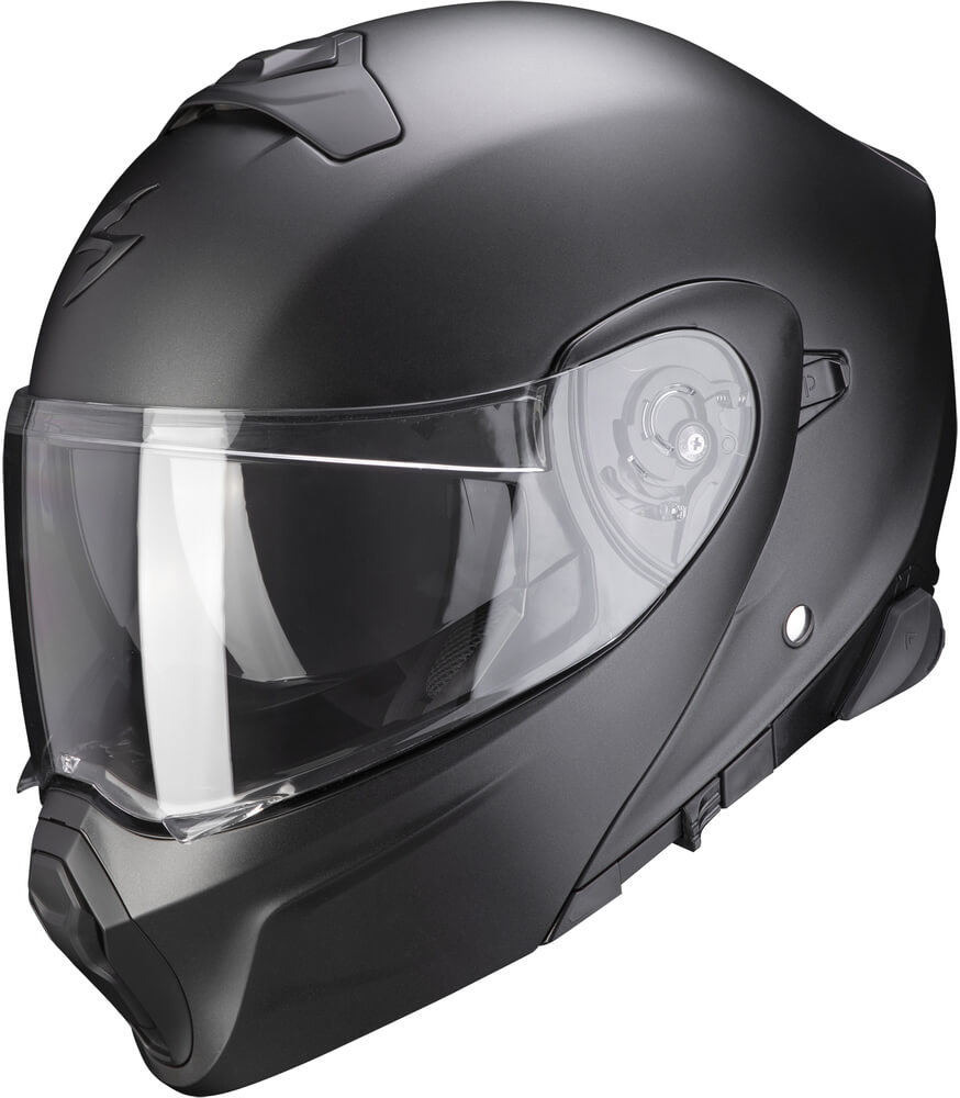 Scorpion EXO-930 SMART Solid Matt Pearl Black