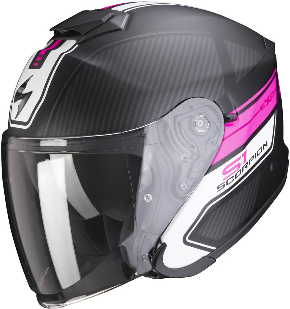 Scorpion EXO-S1 Cross/Ville Matt Black/Pink