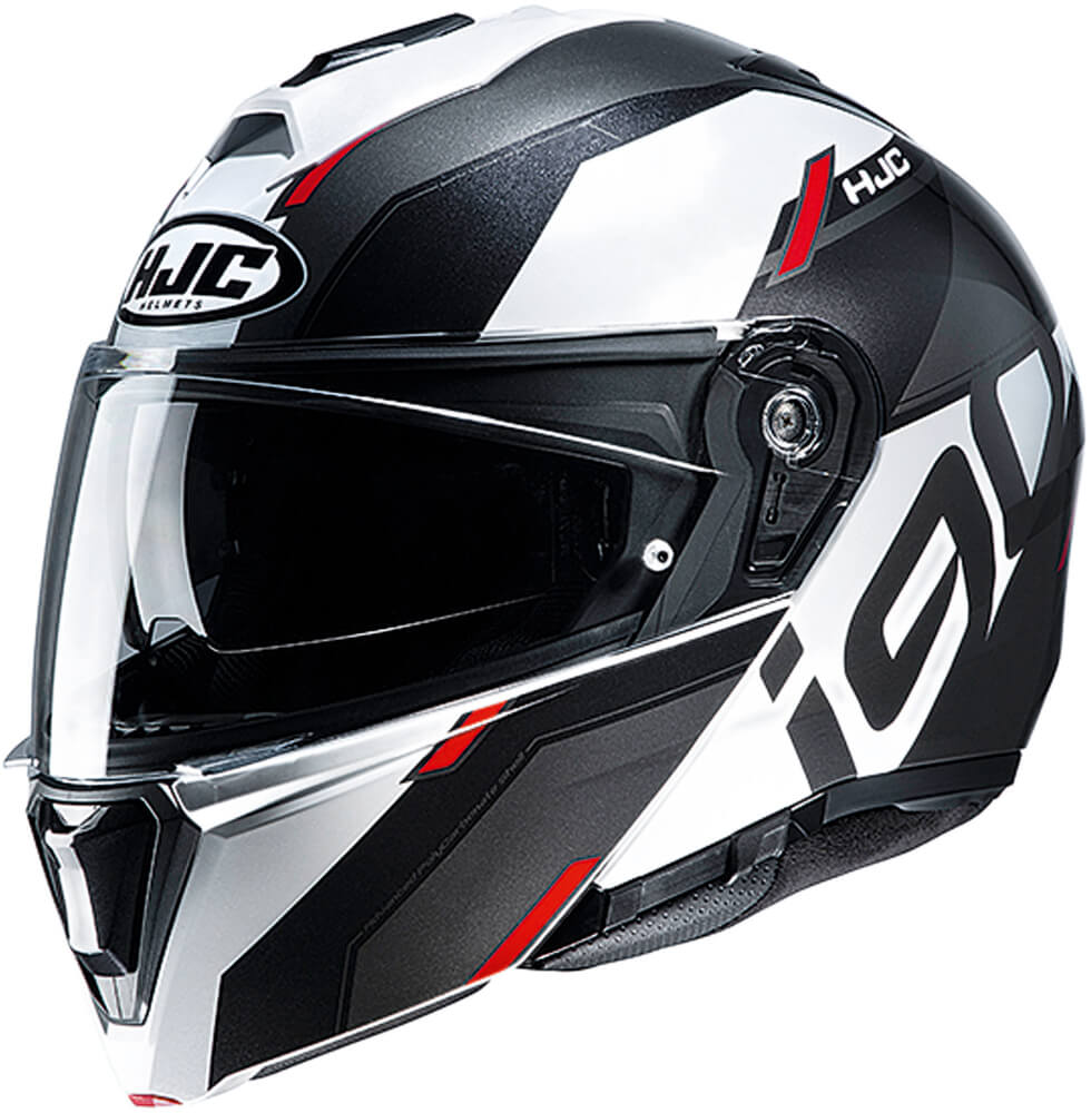 HJC I90 Aventa White/Black 823