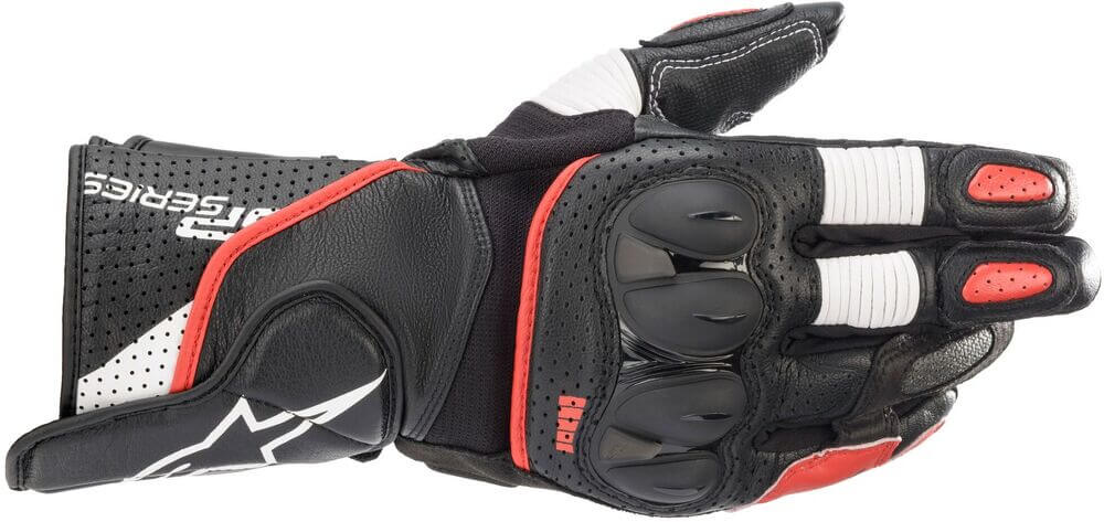 Alpinestars SP-2 V3 Gloves Black/White/Bright Red 1304