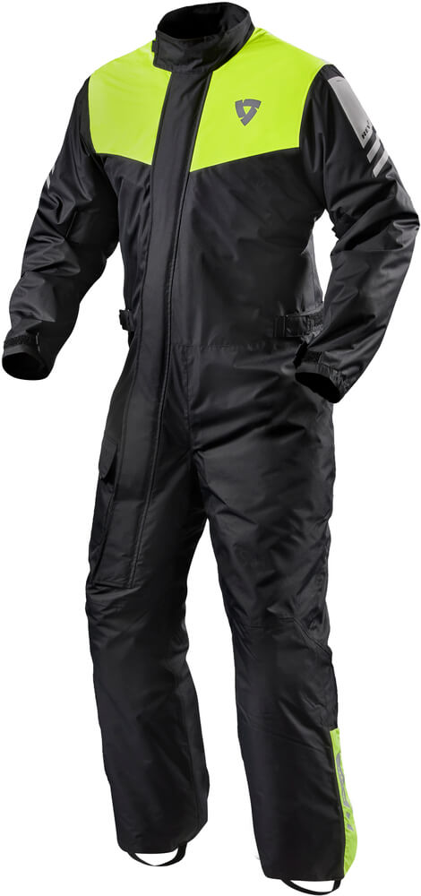 REV'IT Pacific 3 H2O RainOverall Black/Neon Yellow