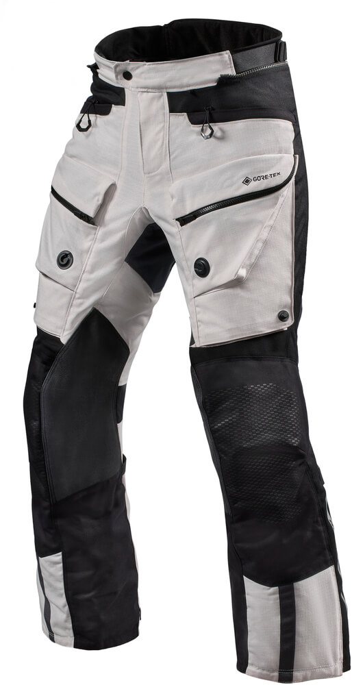REV'IT Defender 3 GTX Trousers Silver/Black